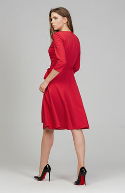 Романтичное платье малиновый - Donna saggia фото 2