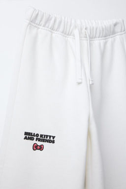 HELLO KITTY AND FRIENDS  SANRIO WIDE LEG TROUSERS - Zara фото 4