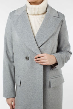 01-09493 Пальто женское демисезонное - El podio фото 6