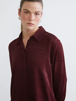 Desenli Oversize Kad?n G?mlek