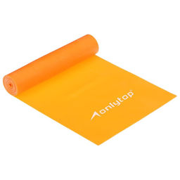 Эспандер ленточный для фитнеса ONLYTOP, 150×15×0.04 см, 10 кг, цвета МИКС