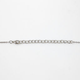 Кулон на цепочке «Подари счастье», циркон, сердце, белый в серебре, 45 см