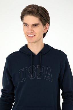 Мужской темно-синий базовый свитшот Неожиданная скидка в корзине - U.s. polo assn фото 2