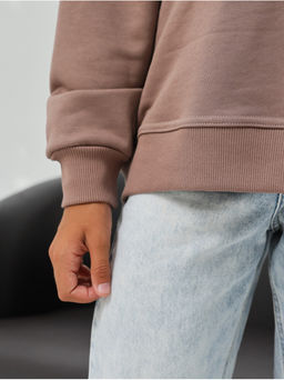 Свитшот Форвард Какао Девочка - София фото 4