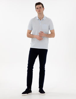 Lacivert Slim Fit Jean Pantolon - Pierre cardin фото 3
