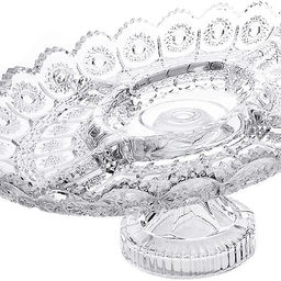 741115W Ваза-менажница MEY-JI на ножке 36х23 см. (х4)