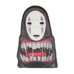 Наклейка голографическая "Безликий бог Каонаси" 3D, №01