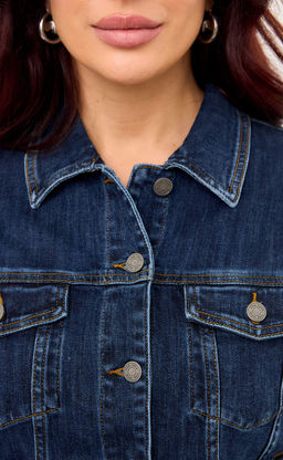 Куртка джинс F412-1227 blue