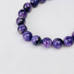 Браслет из Чароита 17,5 см - Радуга самоцветов фото 2