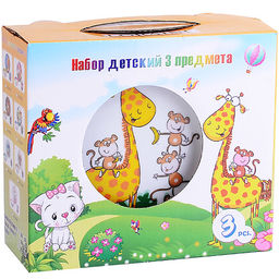 31429 Детский набор 3пр ЖИРАФ LR (х12) - Mayer&boch фото 3