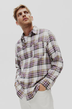 Camisa de franela Regular Fit - H&m фото 2