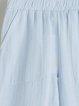 Beli Lastikli M?slin K?z ?ocuk Pantolon