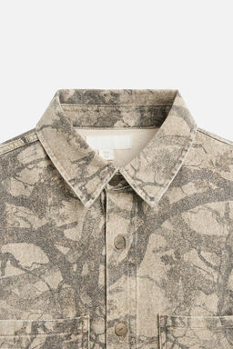 ABSTRACT PRINT OVERSHIRT - Zara фото 10