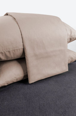 Простыня на резинке из поплина 180X200X30 Happy Fox Home  фото 4