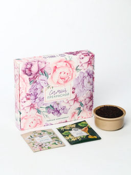 Чай подарочный Самой прекрасной, листовой 2 шт. ? 20 г, пакетированный 12 шт. - Фабрика счастья фото 2