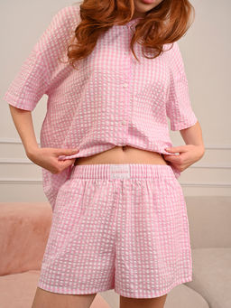 Пижама с рубашкой и шортами (Арт. 5274TBD)