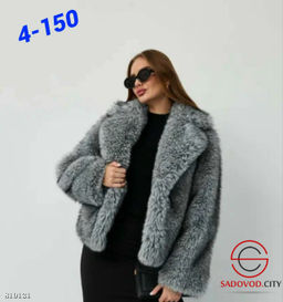 Шуба женская из искусственного меха