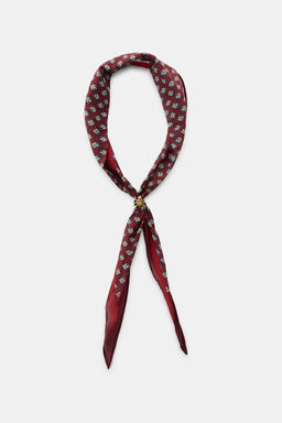 SPIDER PRINTED BANDANA WITH SILK - Zara фото 2