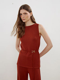 Bisiklet Yaka Kad?n Triko Atlet