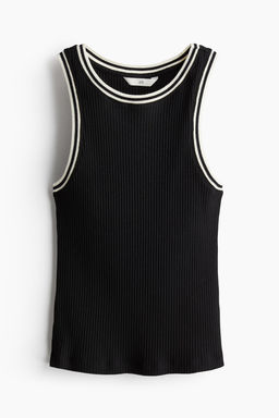 Top sin mangas en canale - H&m фото 4