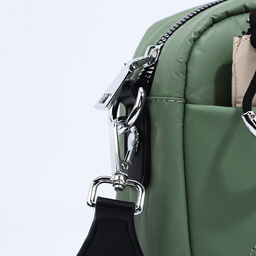 Сумка кросс-боди на молнии, цвет зелёный - Simaland фото 6