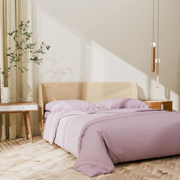 Постельное бельё Этель 2 сп Lilac field 175х215, 200х215, 50х70+3-2 шт, мако-сатин, 114г/м2  фото 8