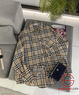 Рубашка женская в клетку - Bruno фото 6