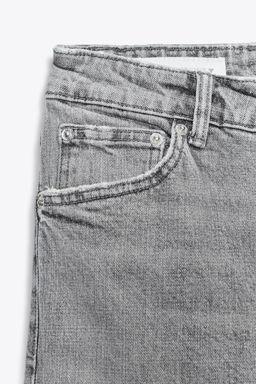 TRF STRAIGHT HIGH-WAIST JEANS - Zara фото 7