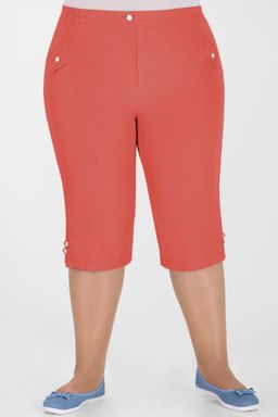 Капри женские недорогие коралловые