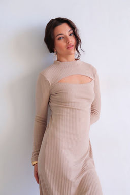 Martichelli Платье бежевое фото 6