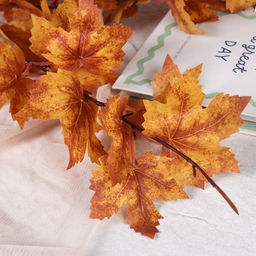 Ветка искусственная 84 см / L535501 /уп 2/100/200/400/осень - ГалеонТрейд фото 7