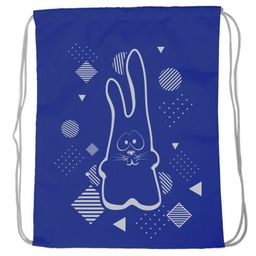 SM-201 Мешок-рюкзак "Rabbit" (темно синий)