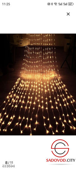 Гирлянды водопад 3*3 м.