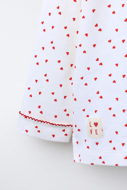 AGES 6-14 / HEART PRINT PYJAMAS - Zara фото 7