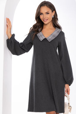 Платье Искусство стиля (темно-серое) П8296 - Lt collection фото 7