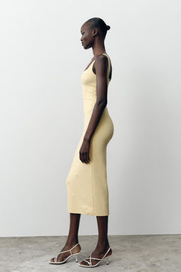FLORAL STRETCH DRESS - Zara фото 4