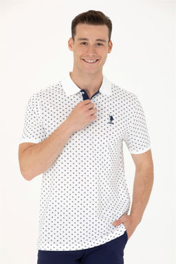 Мужской белый поло Yaka T -For Surphy Surprise Discount в корзине