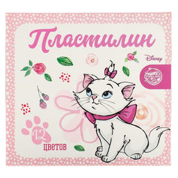 Пластилин 12 цветов 180 г Мари, Коты-аристократы - Disney фото 2