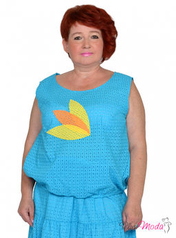 Майка Модель №1640 размеры 44-84 - Plusmoda фото 7