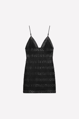 LEATHER STUDDED DRESS LUDOVIC DE SAINT SERNIN x ZARA фото 4