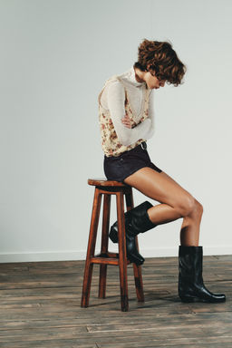 FLORAL LACE TOP - Zara фото 4