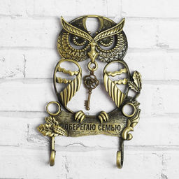 Ключница настенная «Оберегаю семью», 7×10 см