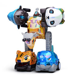 Робот "Зверобот" трансформирующийся, в коробке