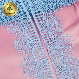 Кружево гипюр KRUZHEVO арт.TBY.SUN.01 шир.55мм цв.F183 голубой уп.13,71м