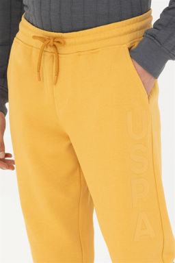 Мужские спортивные штаны горчичного цвета - U.s. polo assn фото 6