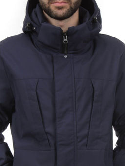 2182 DK. BLUE Куртка мужская зимняя облегченная (130 гр. холлофайбер)