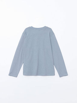 Bisiklet Yaka Erkek ?ocuk Ti??rt - Waikiki фото 3