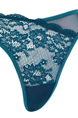 Siyah Dantel/Tul Capraz Baglama Detayl? Kaps?z Balenli Ic Camas?r? Tak?m? THMSS26CC00013 - Trendyolmilla фото 9