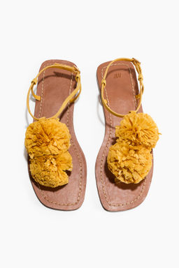 Sandalias de tiras con aplicaciones - H&m фото 6