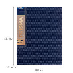 Expert Complete PRISMA Папка с вкладышами 20 л. A4 600 мкм 20 мм эффект 3D 6 шт. синий new EC211500102